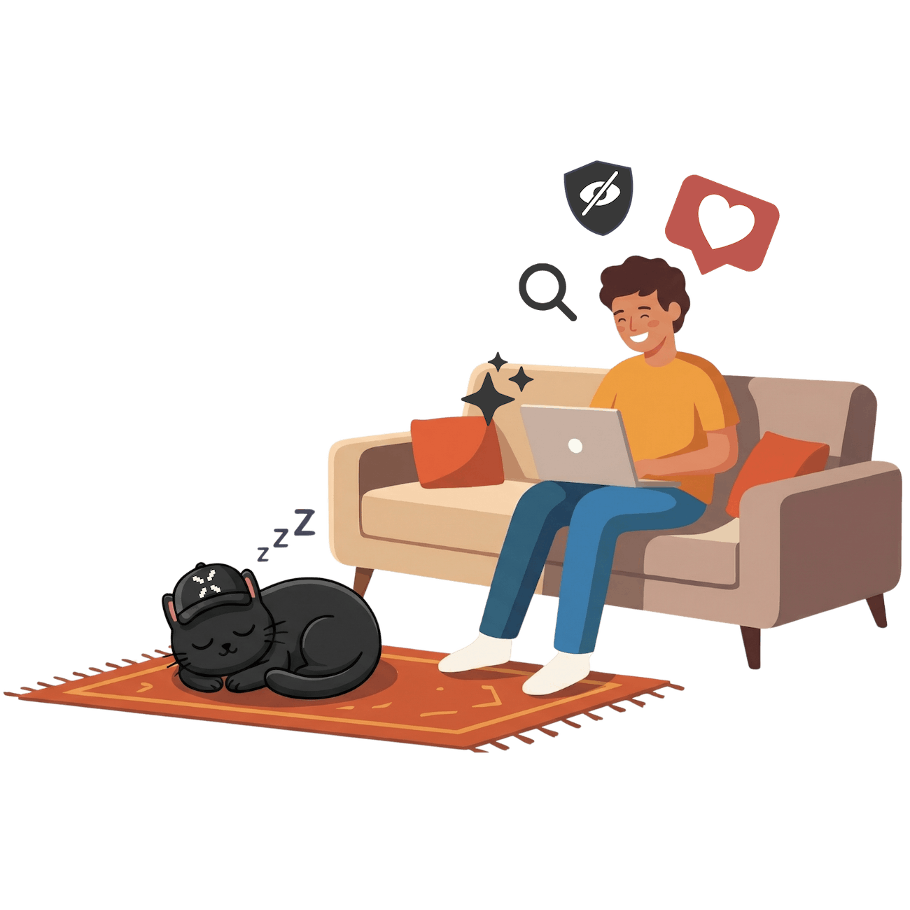 Aperçu du tableau de bord xPrivo